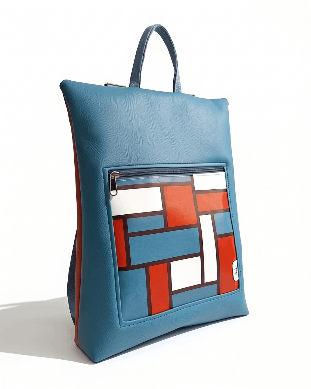 MOCHILA ANTIRROBO COLOR AZUL BÁLTICO DE CRISTINA ALBA