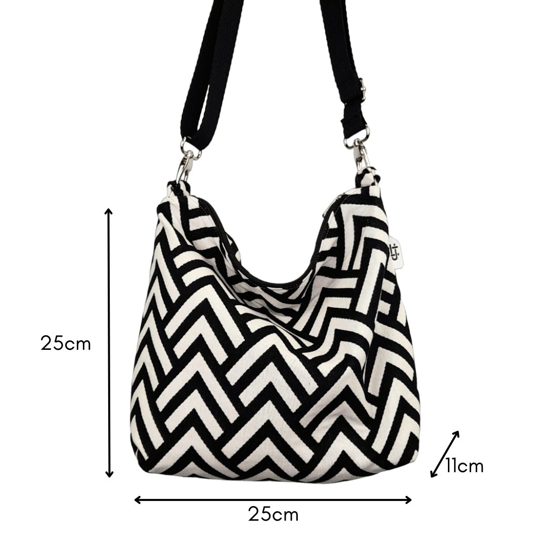 Bolso hotsell hobo negro