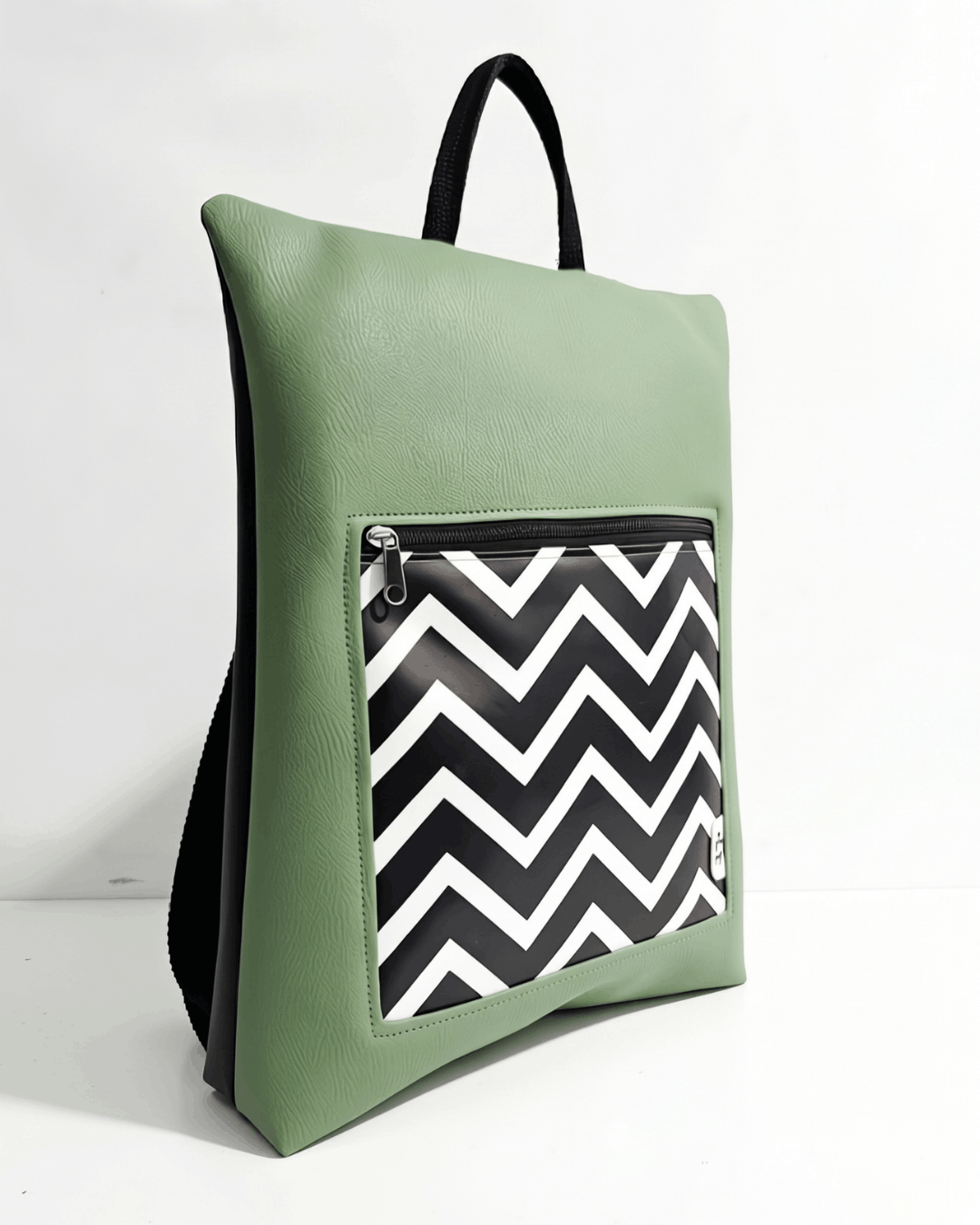 Mochila Antirrobo BRISA | Verde y Negro cristina-alba-mochila-mujer-antirrobo-76