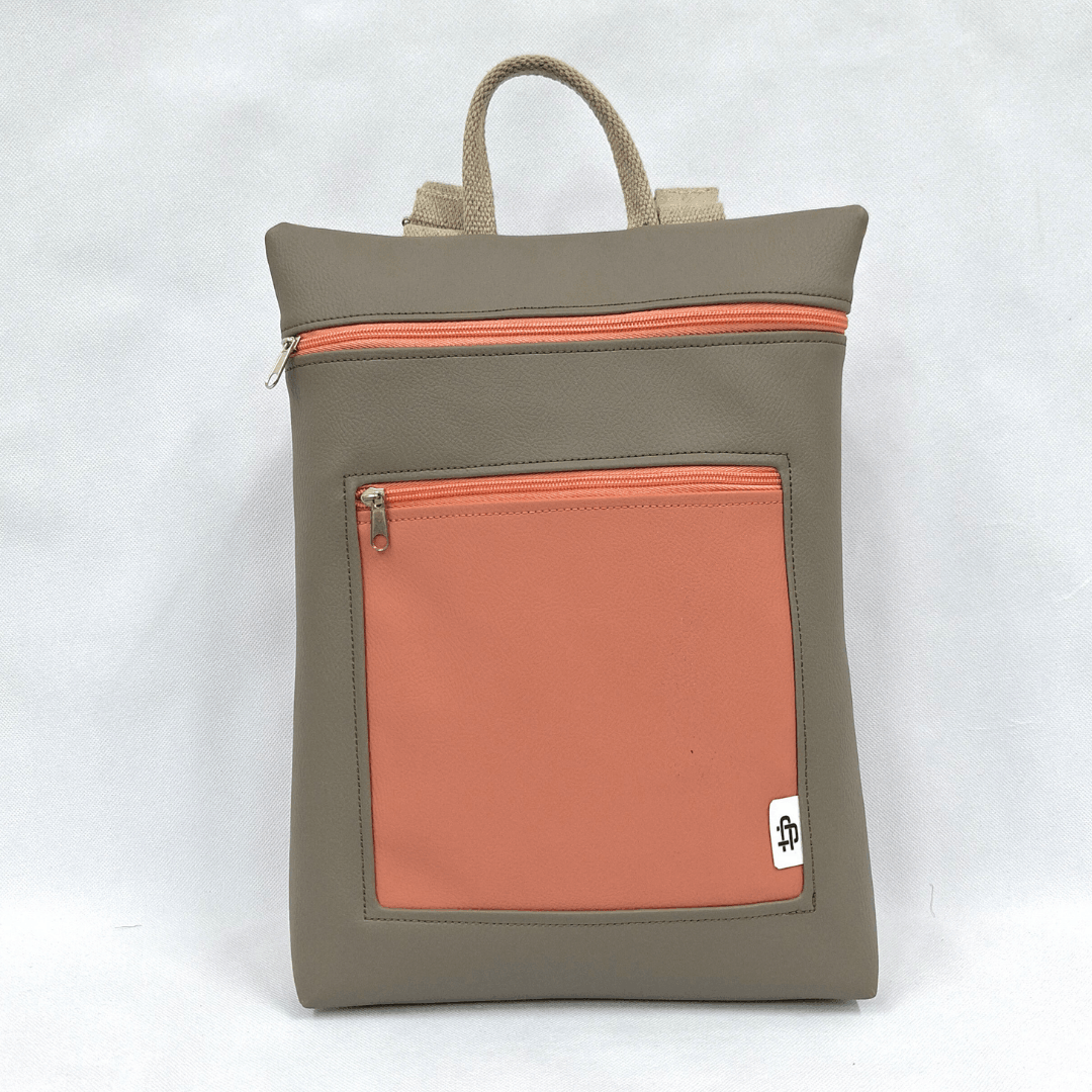 mochila-antirrobo-mujer-corales-salmon-taupe-cremallera-trasera-cristina-alba