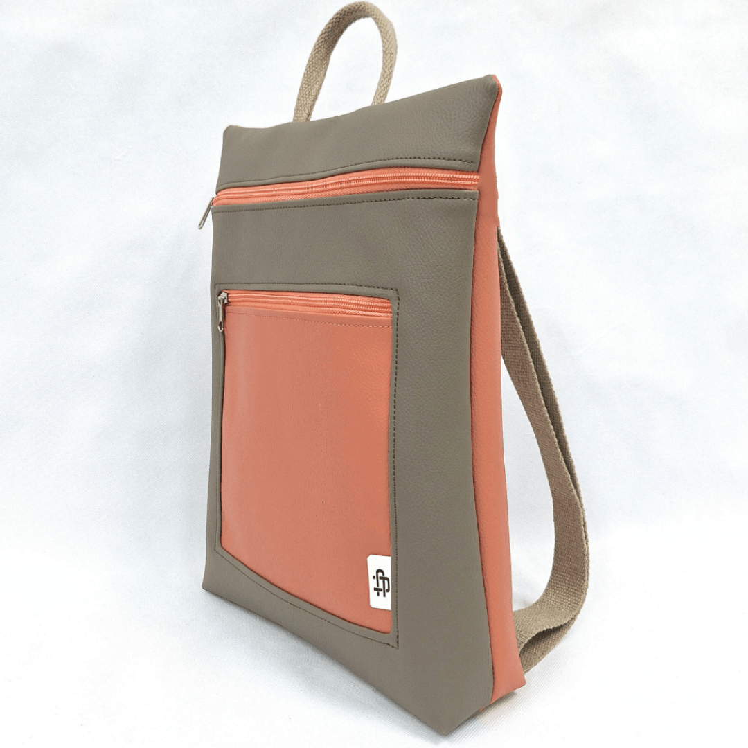 mochila-antirrobo-mujer-corales-salmon-taupe-dos-colores-cristina-alba