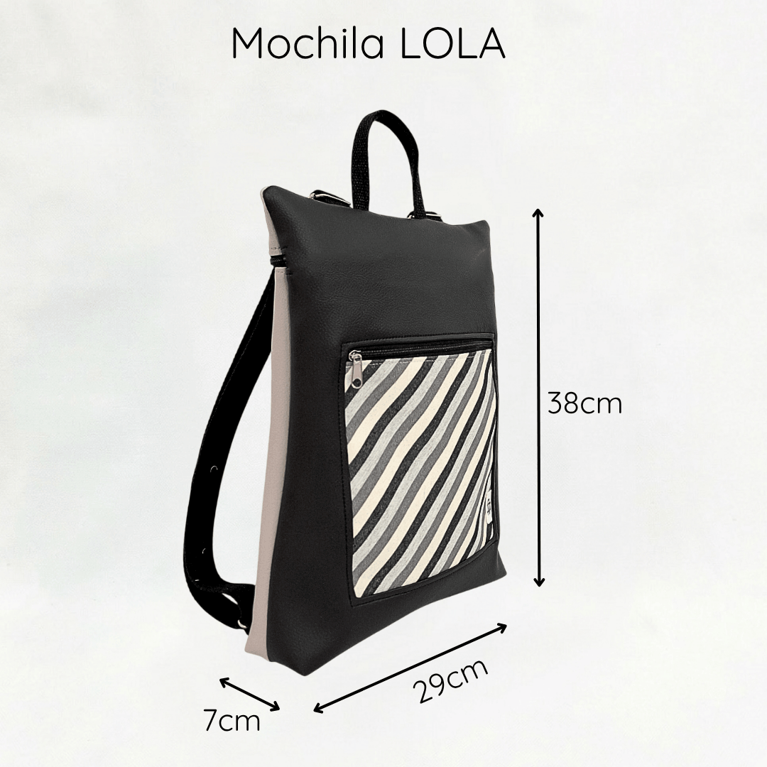 mochila-antirrobo-mujer-rayas-negro-gris-ceniza-tamano-ordenador-cristina-alba